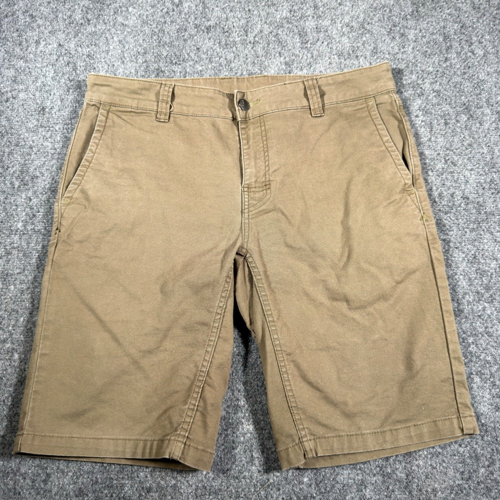 Stio Rivet Shorts Mens 33 Brown Canvas Khaki Outdoor